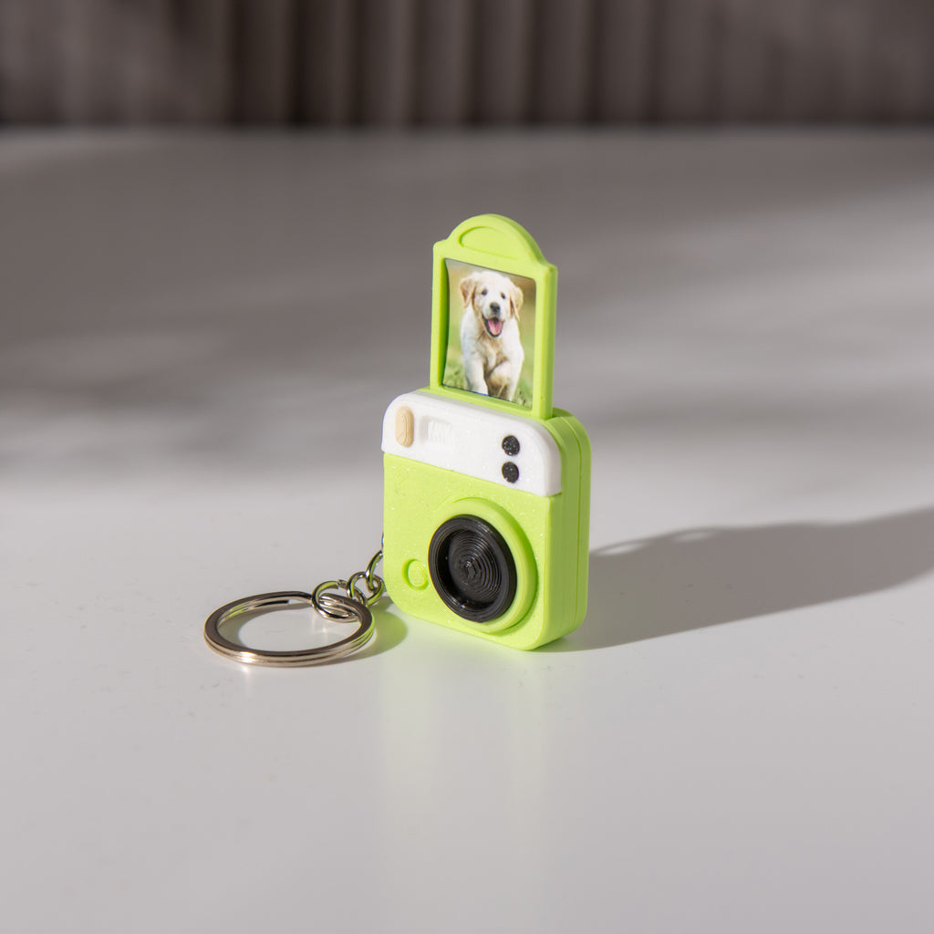 Breloc cameră foto personalizat – Slim Edition