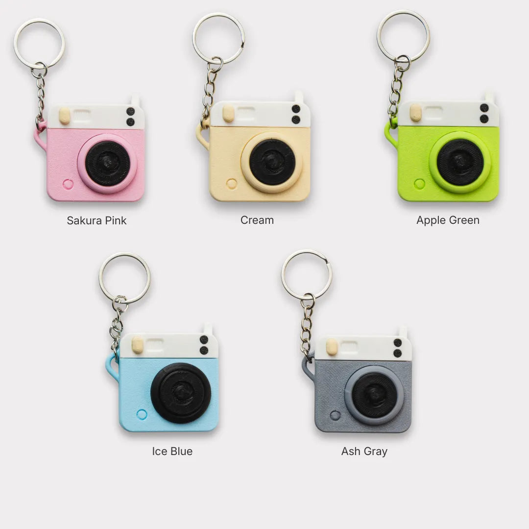 Breloc mini cameră personalizabil