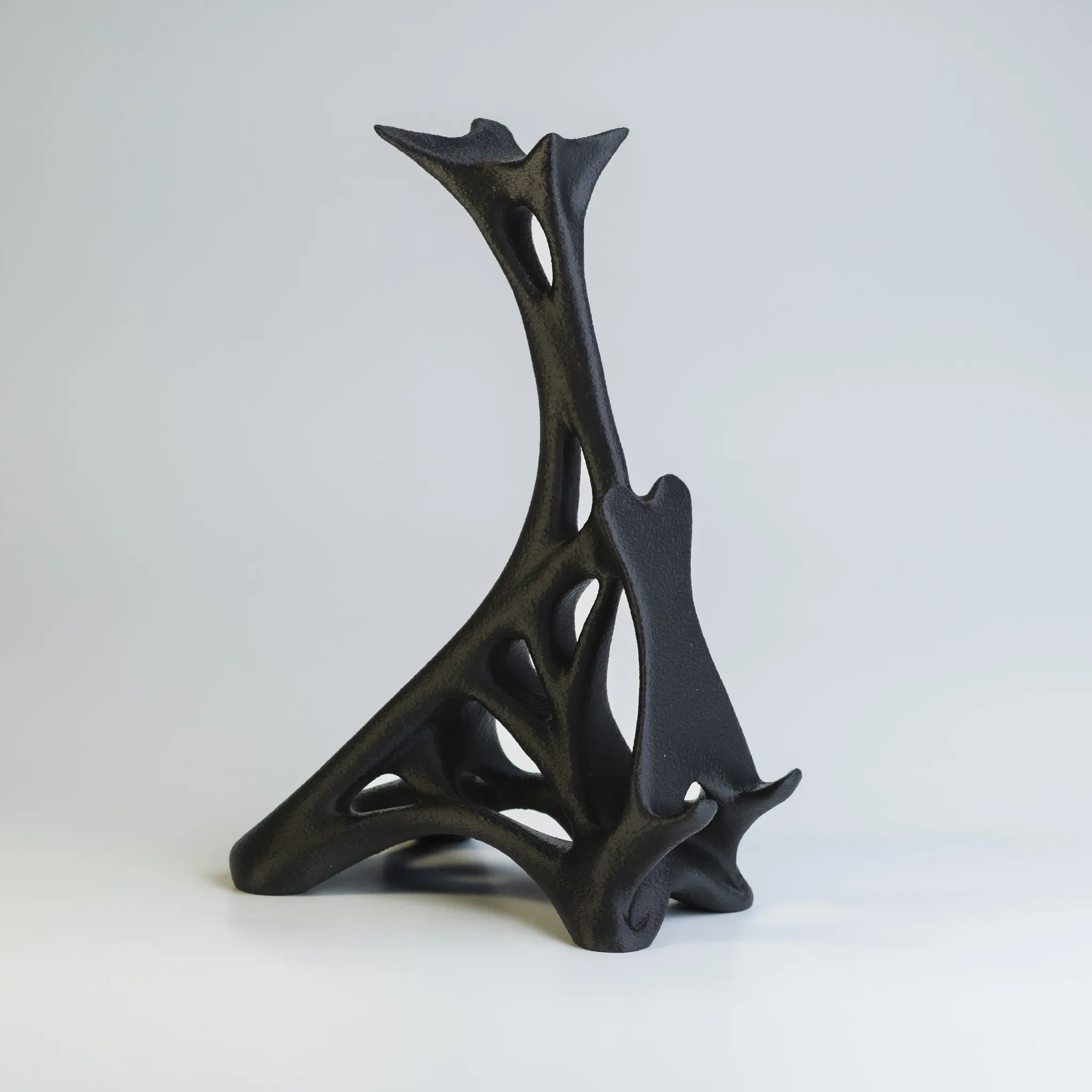 Suport pentru căști și telefon Negru