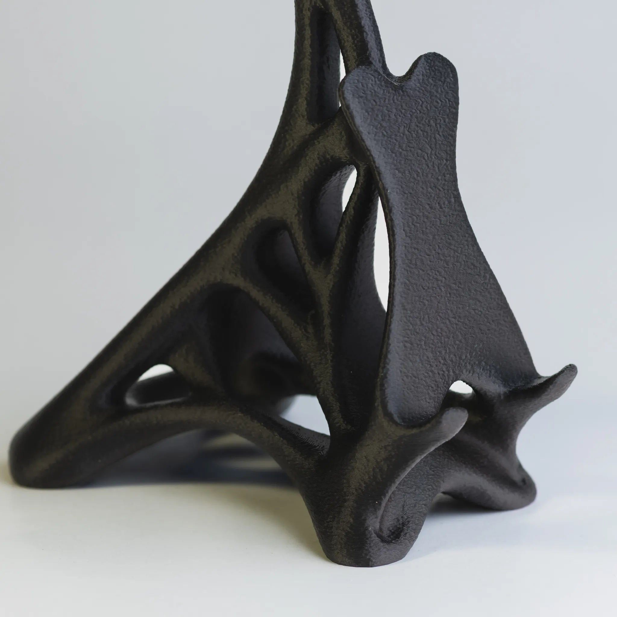 Suport pentru căști și telefon Negru