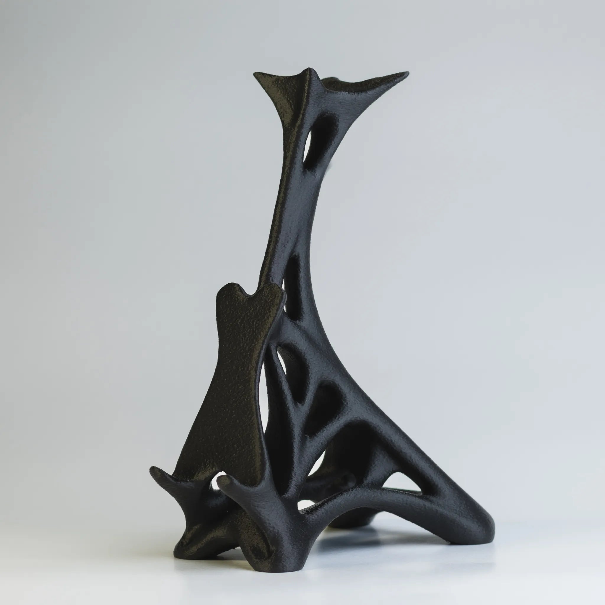 Suport pentru căști și telefon Negru