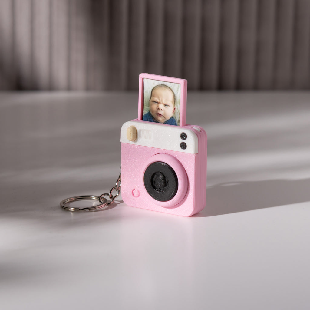Breloc mini cameră personalizabil