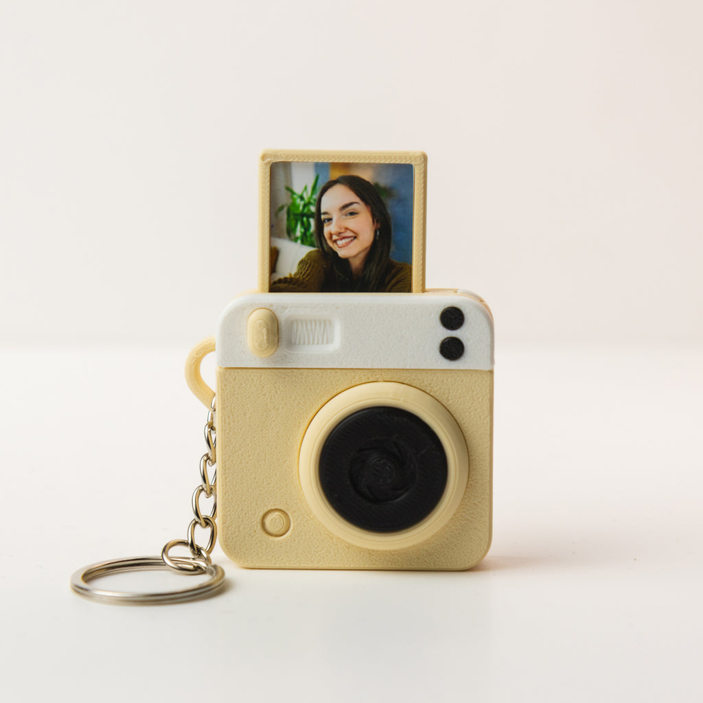 Breloc mini cameră personalizabil