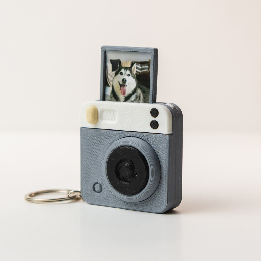 Breloc mini cameră personalizabil