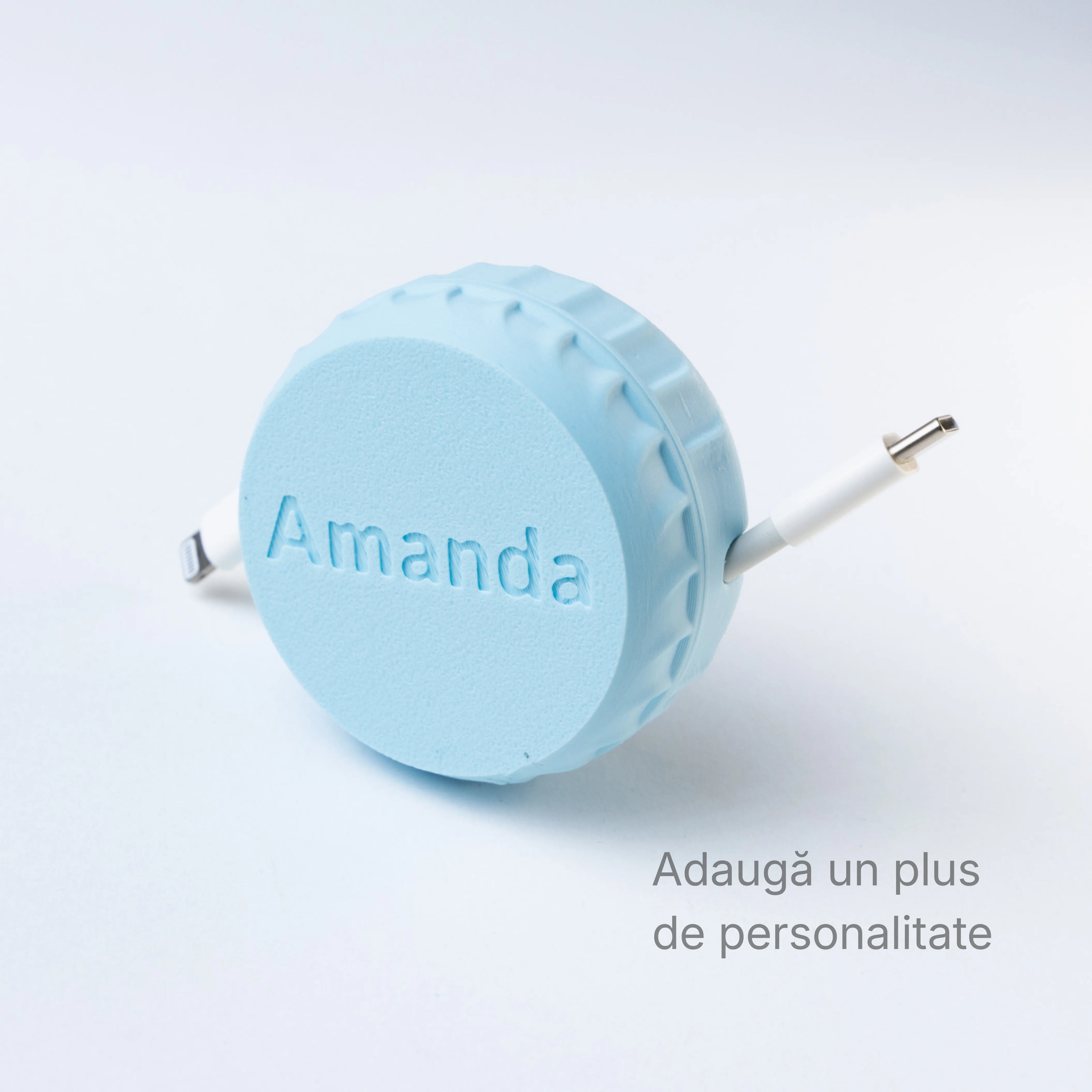 Organizator de cabluri rotativ personalizabil