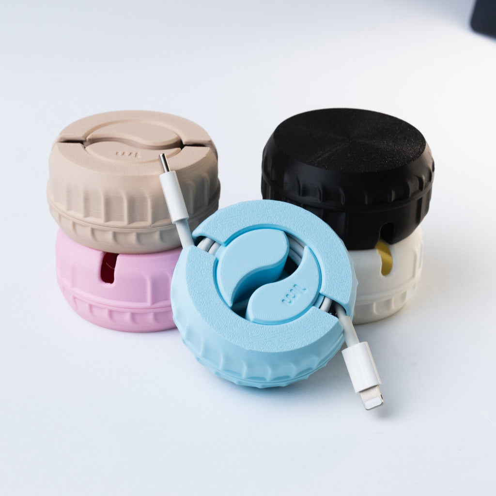 Organizator de cabluri rotativ personalizabil