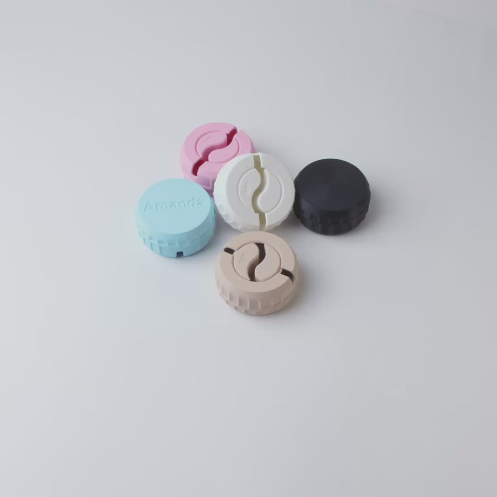 Organizator de cabluri rotativ personalizabil