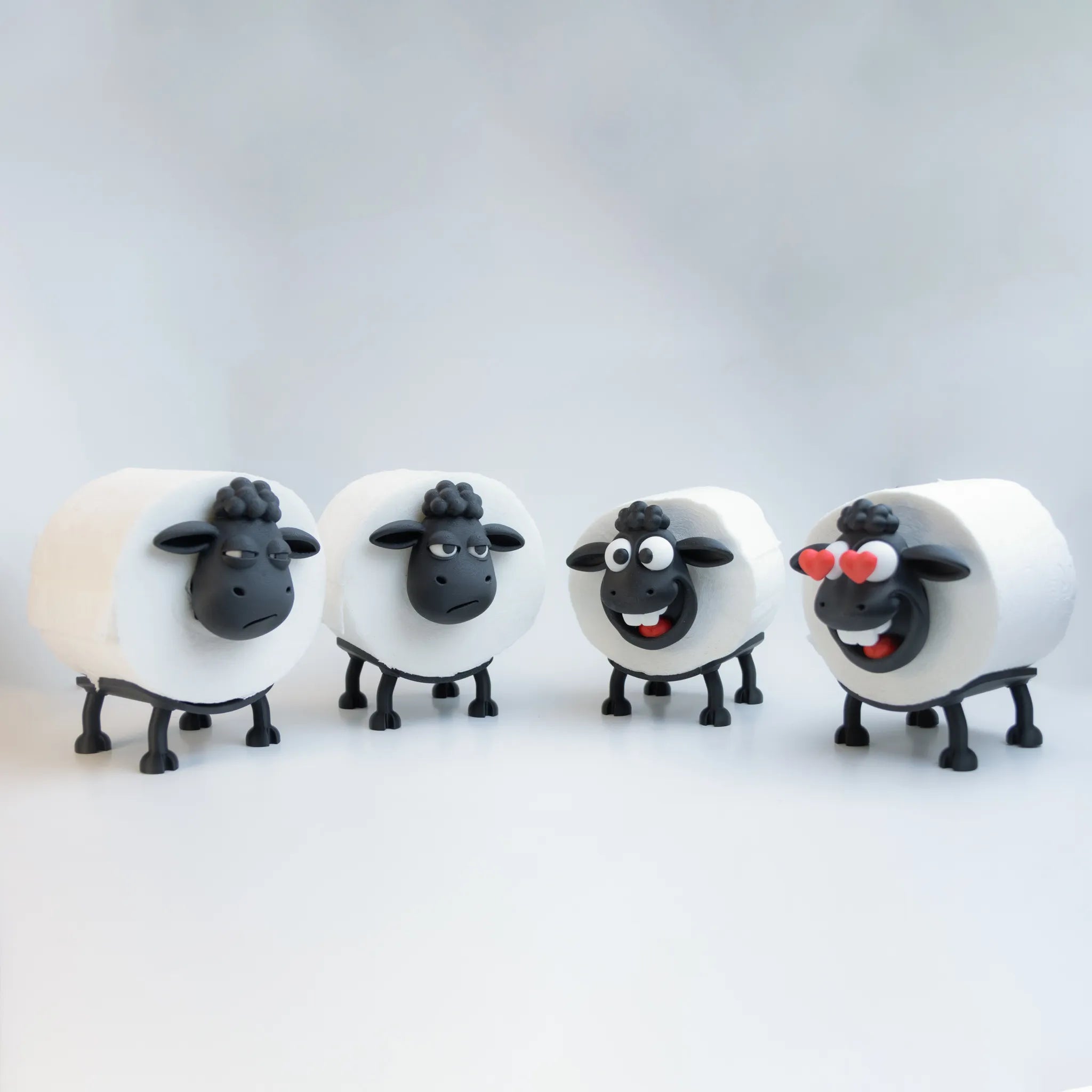 suport hartie igienica oaie Diva Extroverta Lovestruck Sceptica